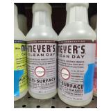 2 bottles Meyers cleaner