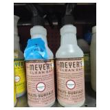2 bottles Meyers cleaner