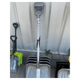 3 snow shovels