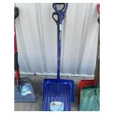 3 snow shovels