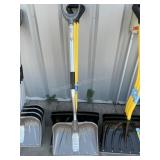 3 snow shovels