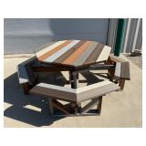 Composite picnic table