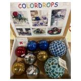 Assorted Steel & Glass Globes