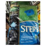 2 bags Scotts Step 1 crabgrass preventer 13lb