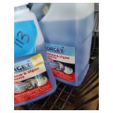 2 jugs Wet and Forget stain remover .5 and 1 gal