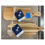 2 Madeira Teak Cutting Boards