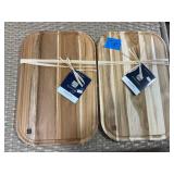 2 Madeira Teak Cutting Boards