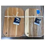2 Madeira Teak Cutting Boards
