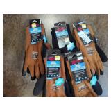5 pair gloves