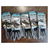 5 pair gloves