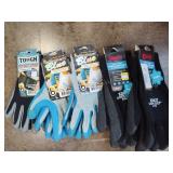 5 pair gloves