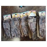 5 pair gloves