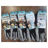 5 pair gloves