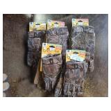 5 pair gloves