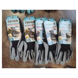 5 pair gloves