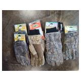 5 pair gloves