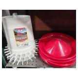 3 11lb hanging poultry feeders