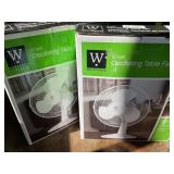 2 WESTPOINTE Table Fans