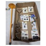 Dog stakes and batteries