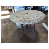 Outdoor Interiors 24" mosaic accent table