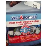 2 jugs Wet and Forget stain remover 1 gal