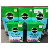 5 boxes Miracle Gro Miracid plant food