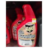 2 bottles Raid ant and roach barrier