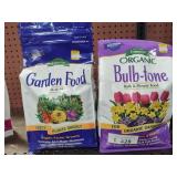 2 bags plant food
