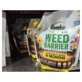 3 bags Roundup weed barrier