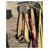 3 shovels