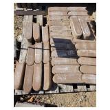Brown bullet Edger Blocks