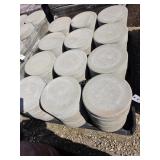 12" Round bricks