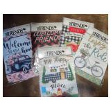 5 garden flags