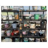 2 Plastic Shelves - Contents NOT Included