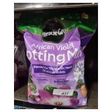 Miracle Gro African violet potting mix 1 bag