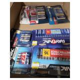 Assorted batteries