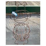 Metal Garden Decor Planter Stand