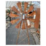 Metal Garden Decor Windmill