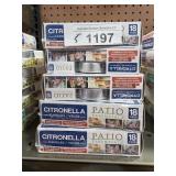 5 boxes citronella candles