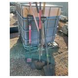 7 assorted shovels