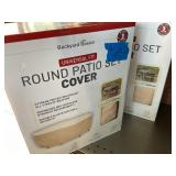 2 Round Patio Furniture Covers