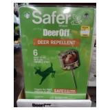 3 packs Safer deer repellent stakes