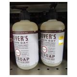 7 bottles Meyers hand soap