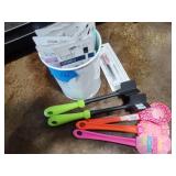 Krumbs straws and utensils