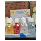 8 bottles foaming hand soap