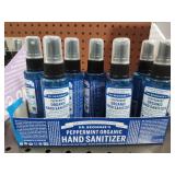 8 bottles Dr Bronners hand sanitizer