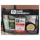 3 Duke Cannon travel kits