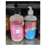 5 bottles Meyers hand soap