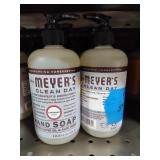 8 bottles Meyers hand soap