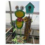 Metal Garden Frog